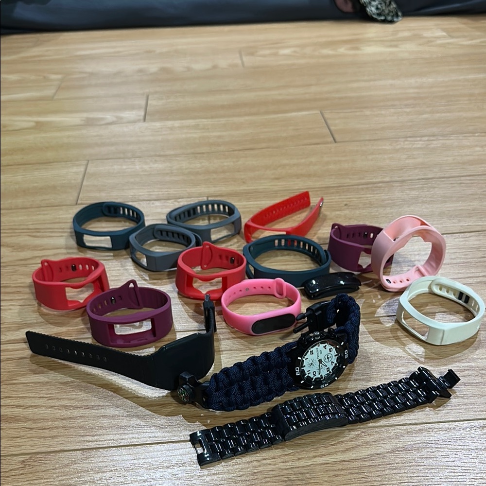 Colorful watches Tracker Bands Collection